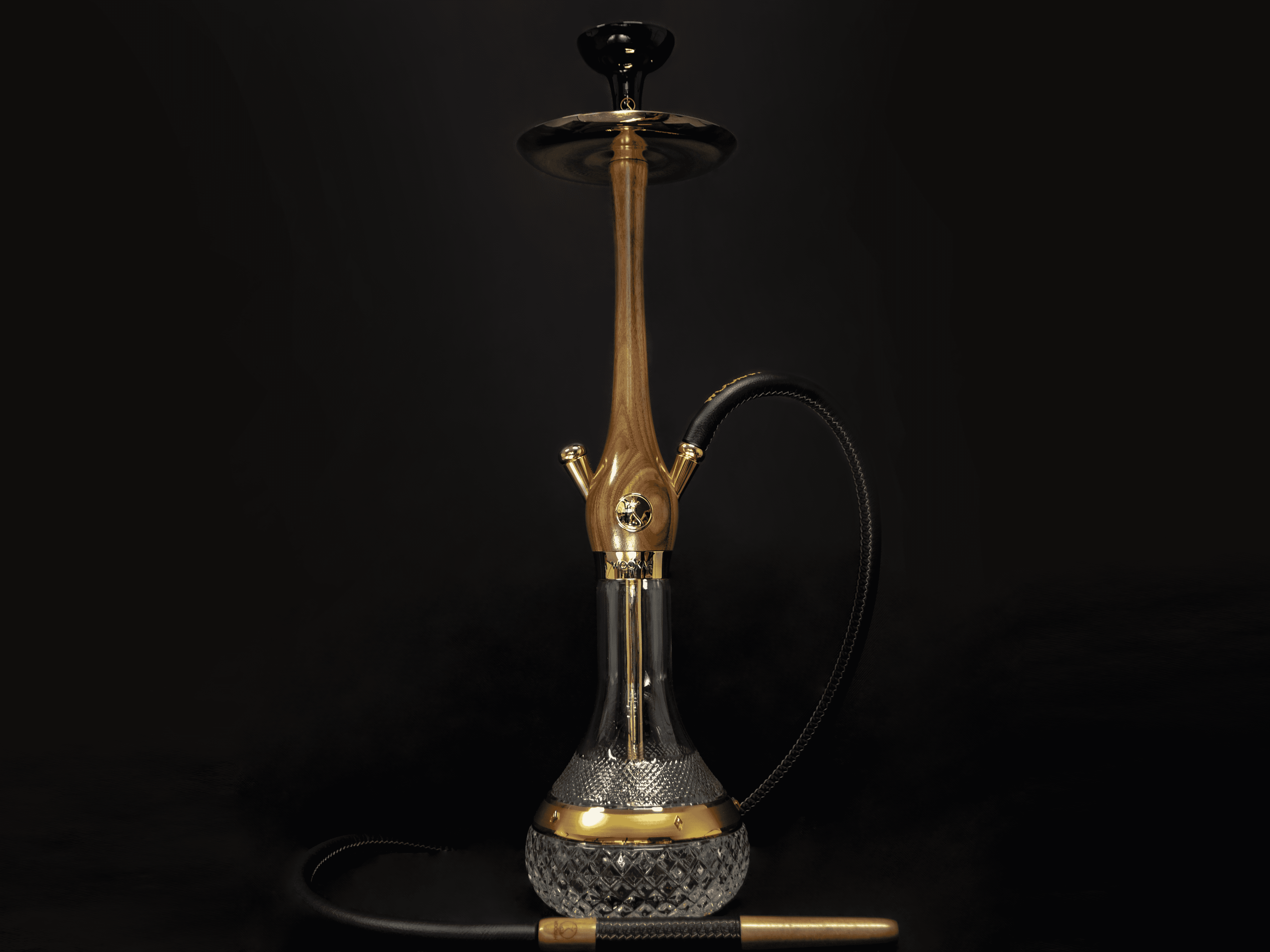 WOOKAH Amber Gold Walnut Set
